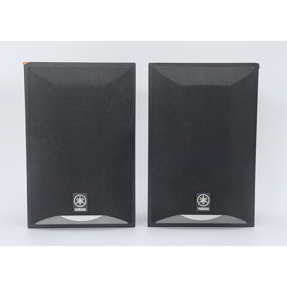 Yamaha NS-AP6500S Bookshelf Surround Sound Speakers Pair Black Fully Functional